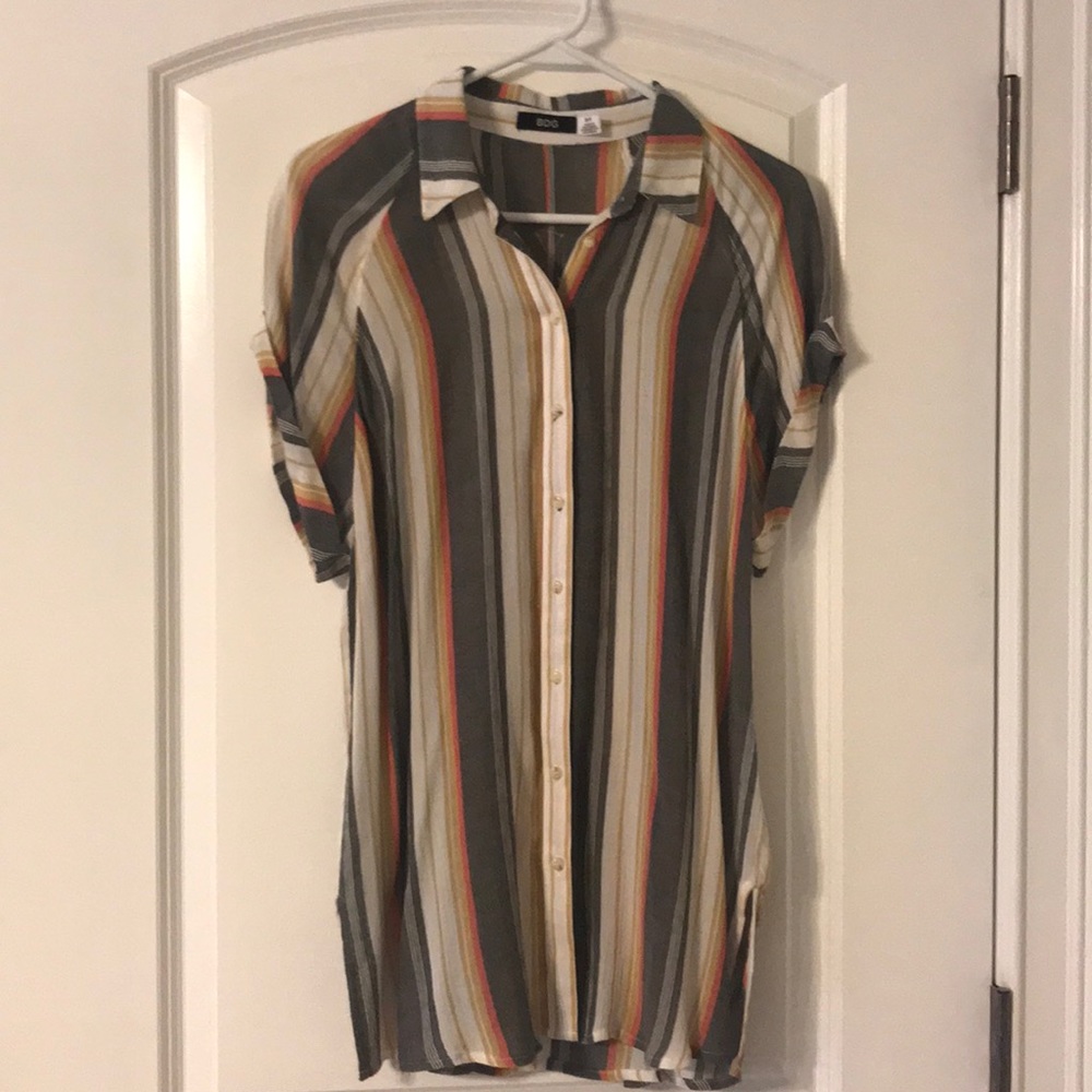 Urban Outfitters BDG striped button down